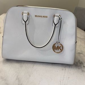 Michael Kors white purse